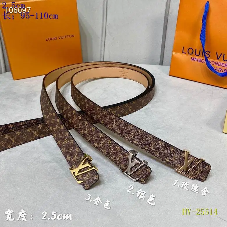 LV Belt 25mmX95-110cm 8L04